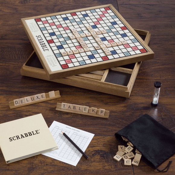 Scrabble Deluxe Vintage Edition - Picture 4 of 14